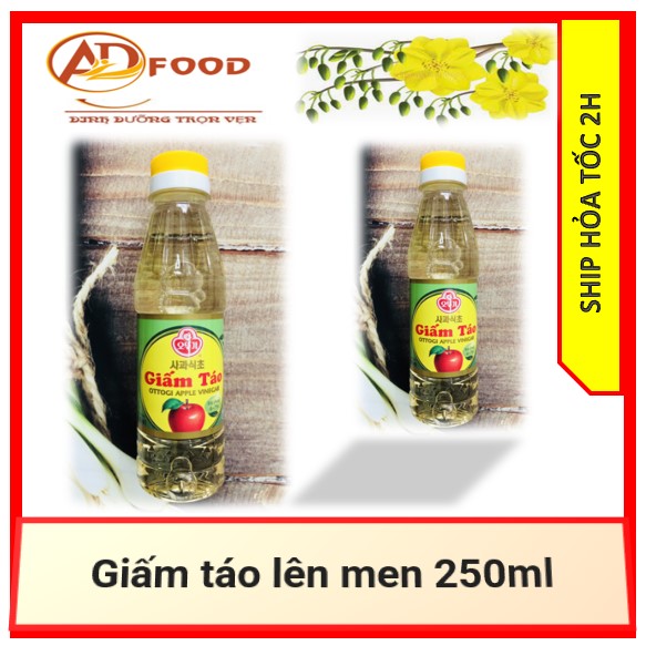 Giấm táo lên men 250ml