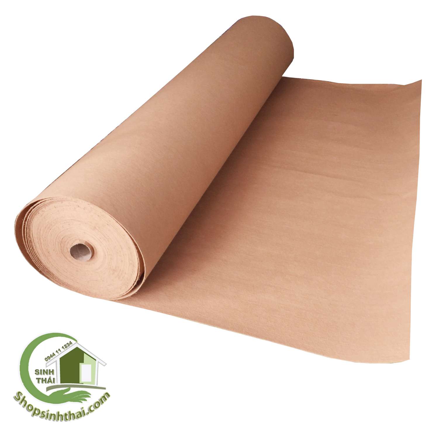 Thảm nỉ lót trải sàn màu kem - 1m²