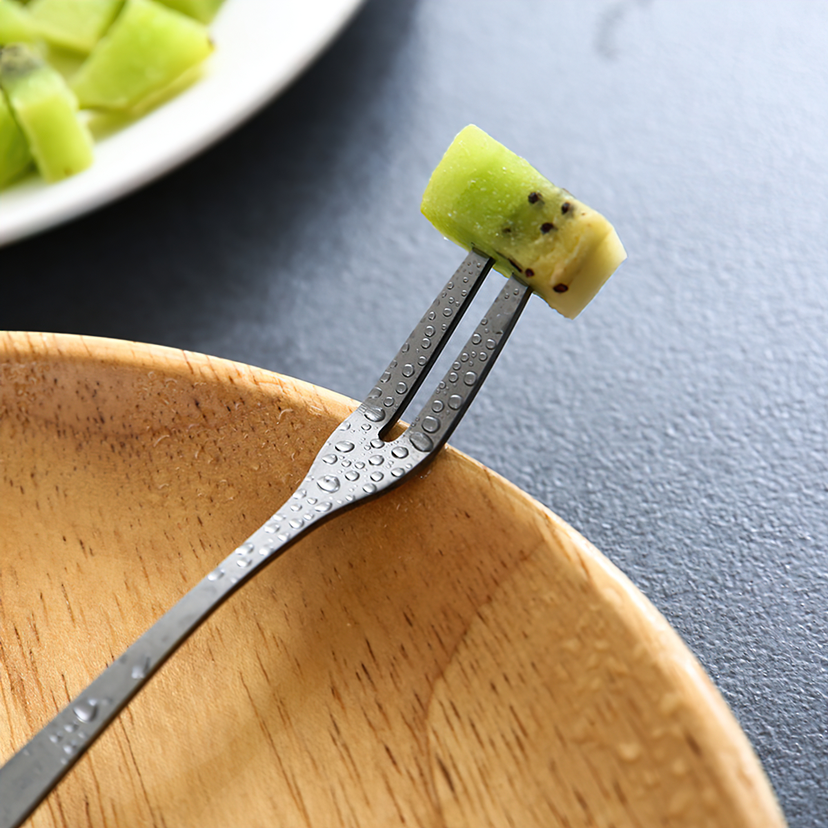High Quality Stainless Steel Fork Head Type 2 Teeth, 1 Tooth Fruit Fork