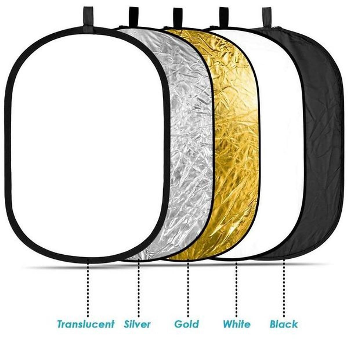 Tấm hắt sáng bầu dục 5 in 1 cho máy ảnh