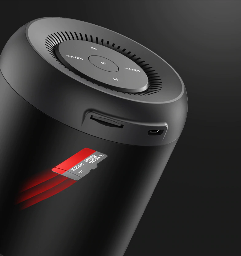 Loa Siêu BASS, Loa Bluetooth 5.0 Q33, Âm thanh HiFi thiết kế nhỏ gọn - Có hỗ trợ thẻ nhớ 32Gb