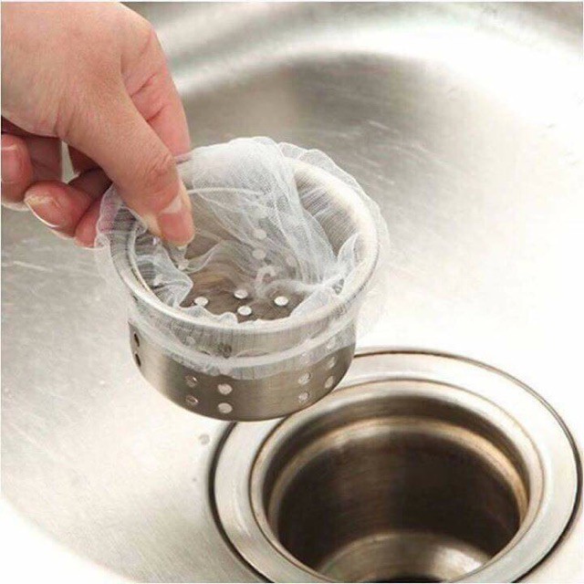 [HCM]Túi lọc rác bồn rửa chén - Bịch 100 cái