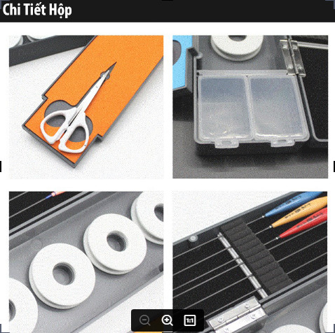 Hộp Đựng Phao Câu Đài Màu Xám Tuỳ Chọn Số Phao Câu Ngày Đêm Đầy Đủ Phao Nano Chống Sóng Cao Cấp [ COMBO HỦY DIỆT ] - Sanami Fishing