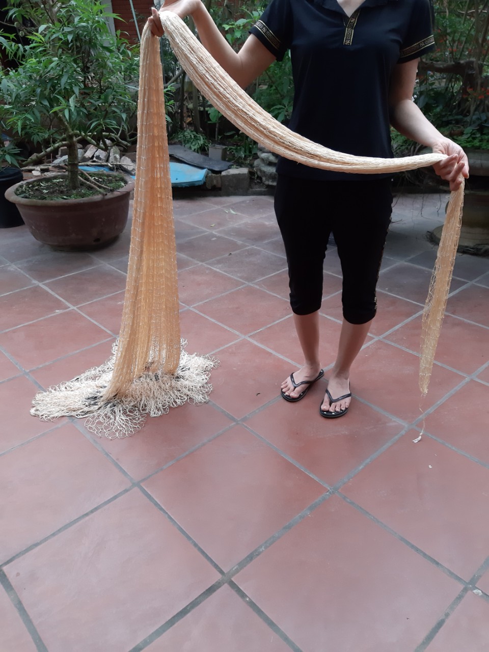 chài cá 6cm cao 3m2
