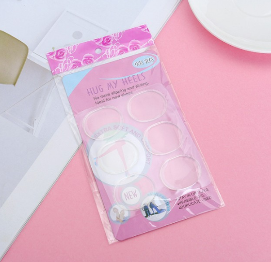 02 Lót giầy vải, silicon chống đau gót chân (1 đôi)