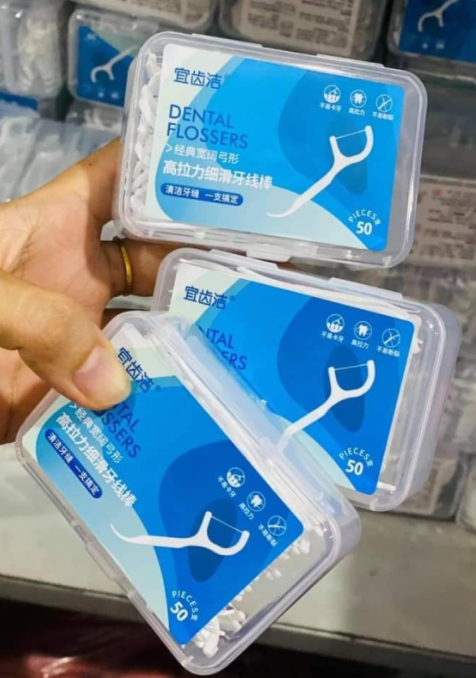 Tăm chỉ nha khoa giữ cho răng trắng sạch