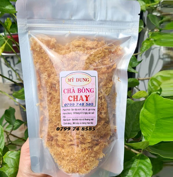 CHÀ BÔNG CHAY 200GR NHÀ LÀM