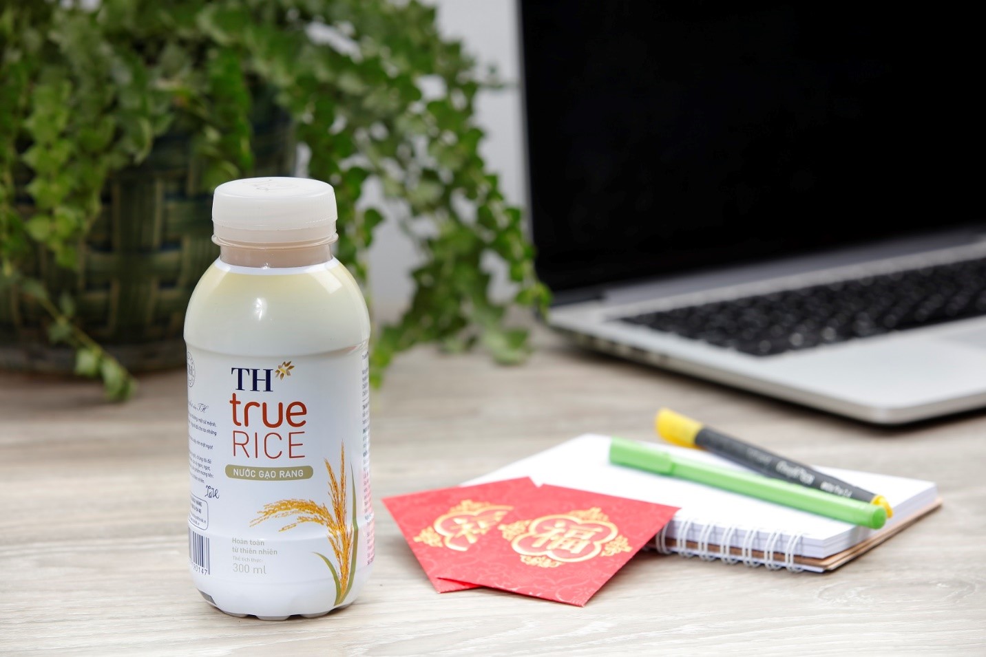 Nước Gạo Rang TH true RICE 300 ml