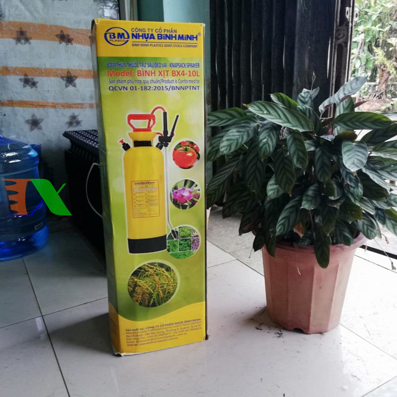 Bình Xịt Bình Minh 10 lít, bình tưới, bình phun tưới cây
