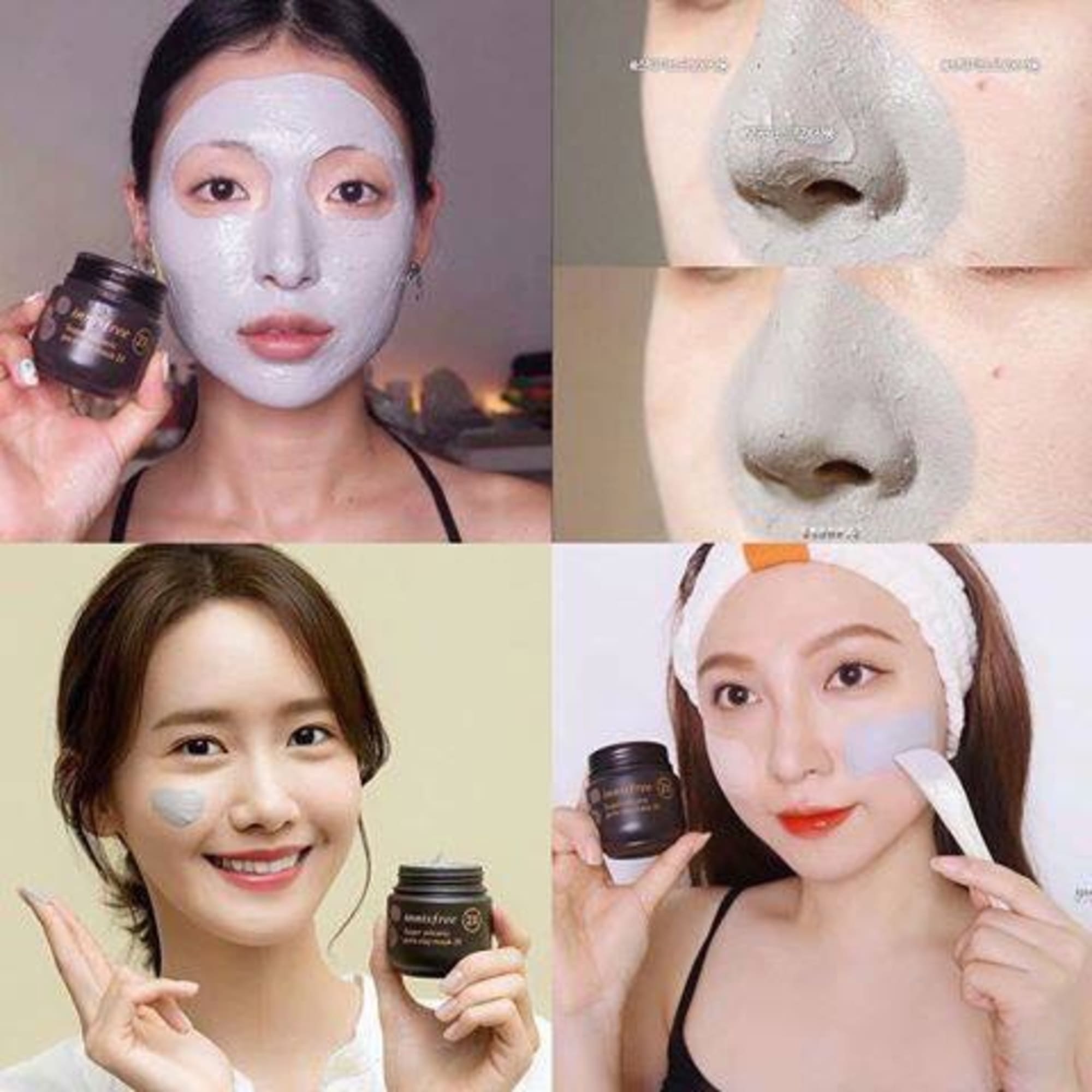 Mặt nạ Innisfree Super Volcanic Pore Clay Mask 2X