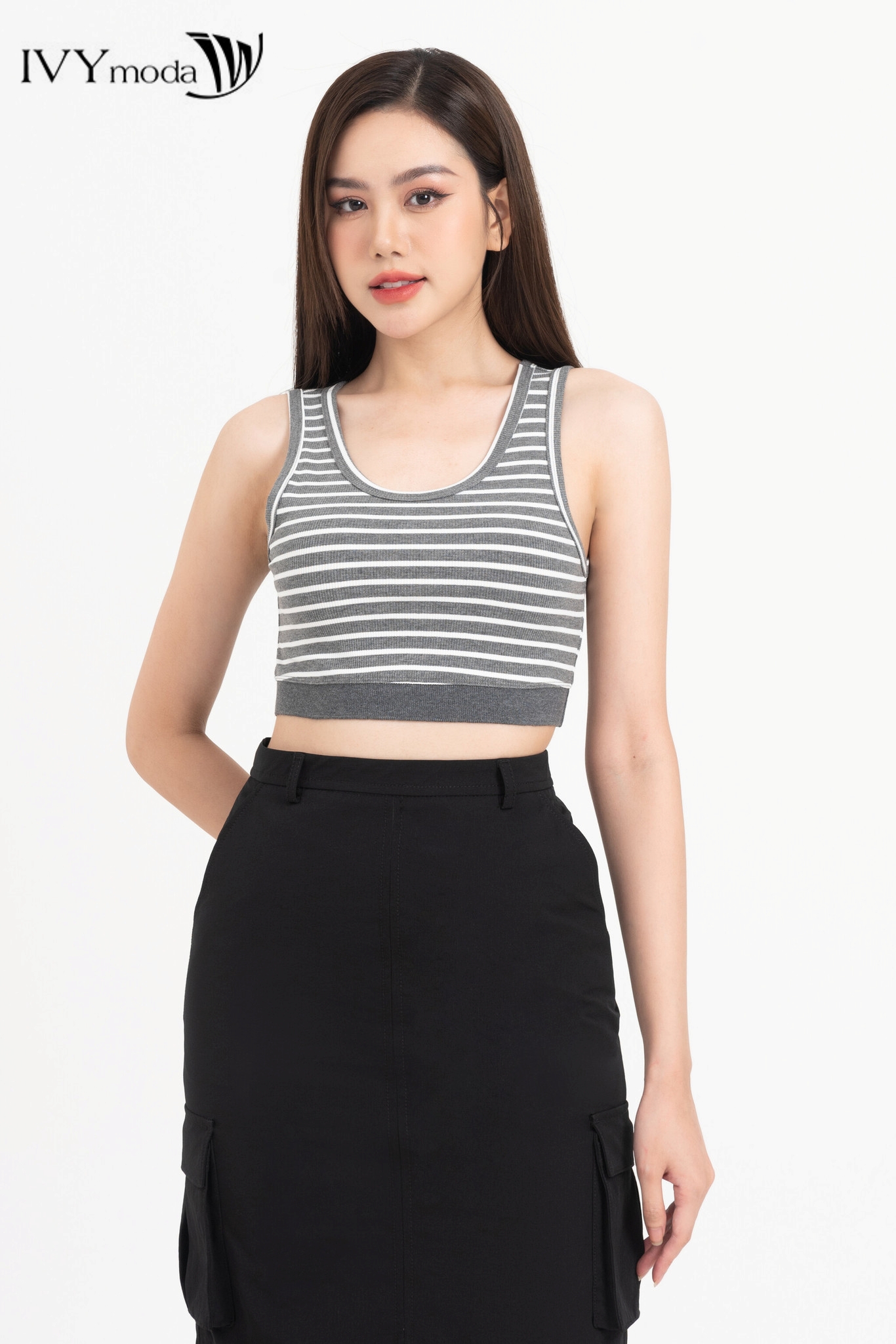 Áo thun len ivy moda ms 56m8268