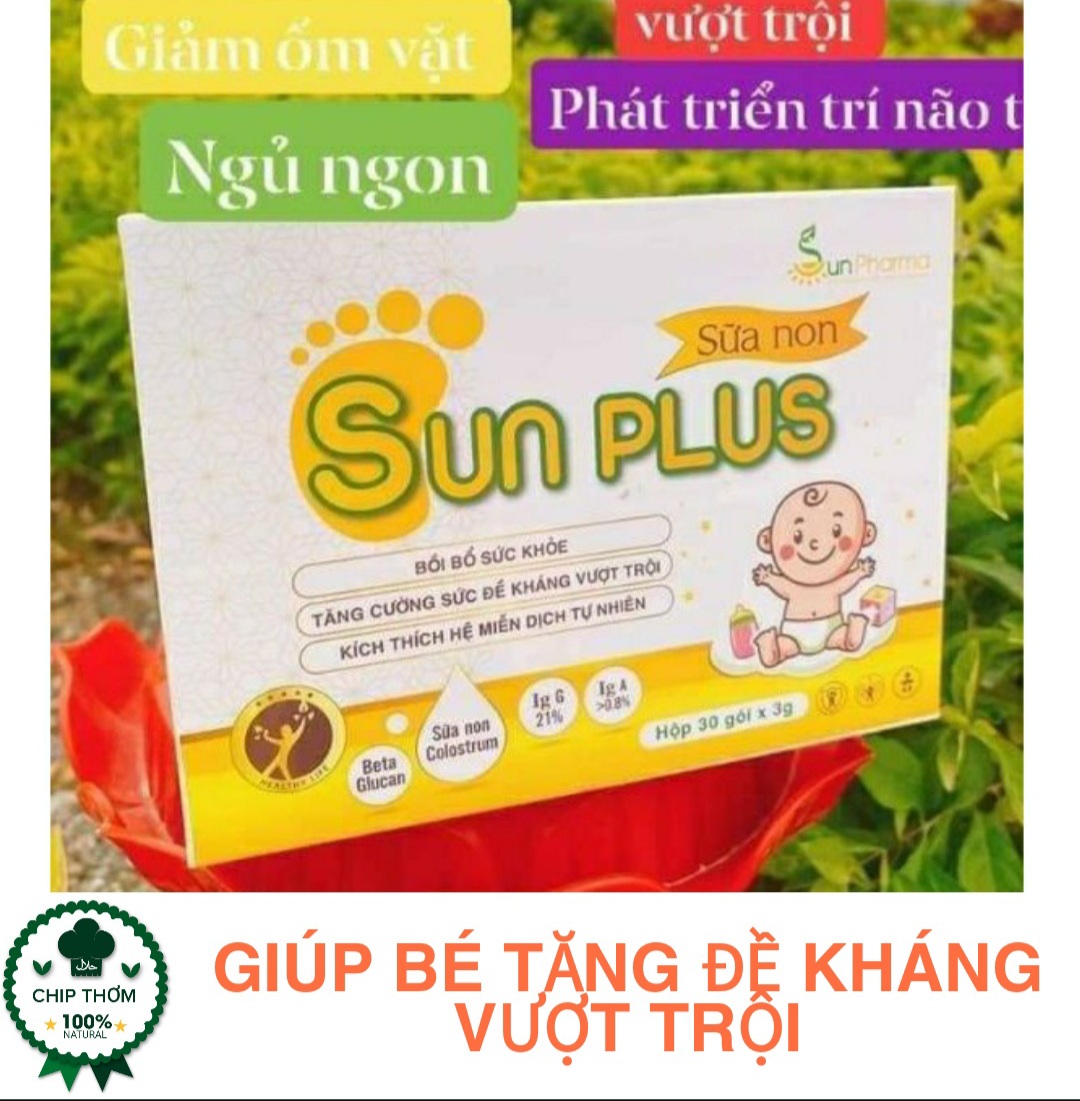 [FREESHIP 25K đơn 99K] Sữa Non Sunplus & Men Hữu Cơ Sunplus
