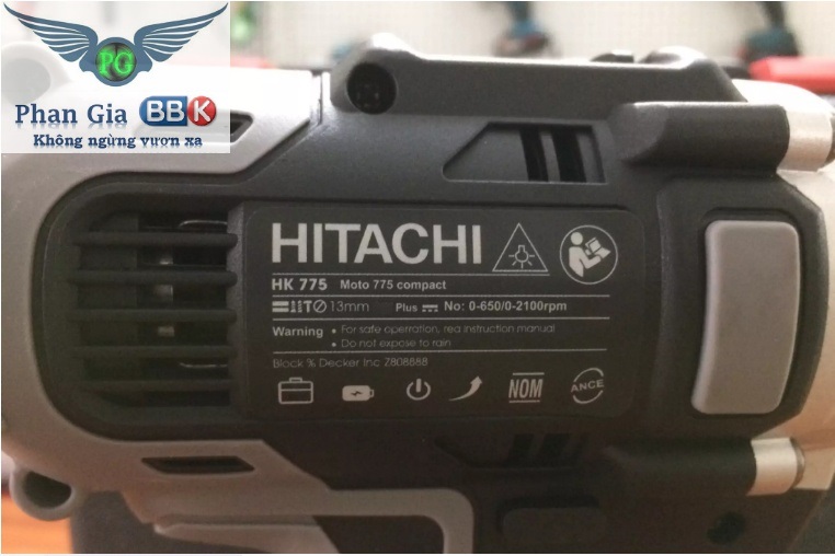 THÂN MÁY KHOAN PIN HITACHI 188V