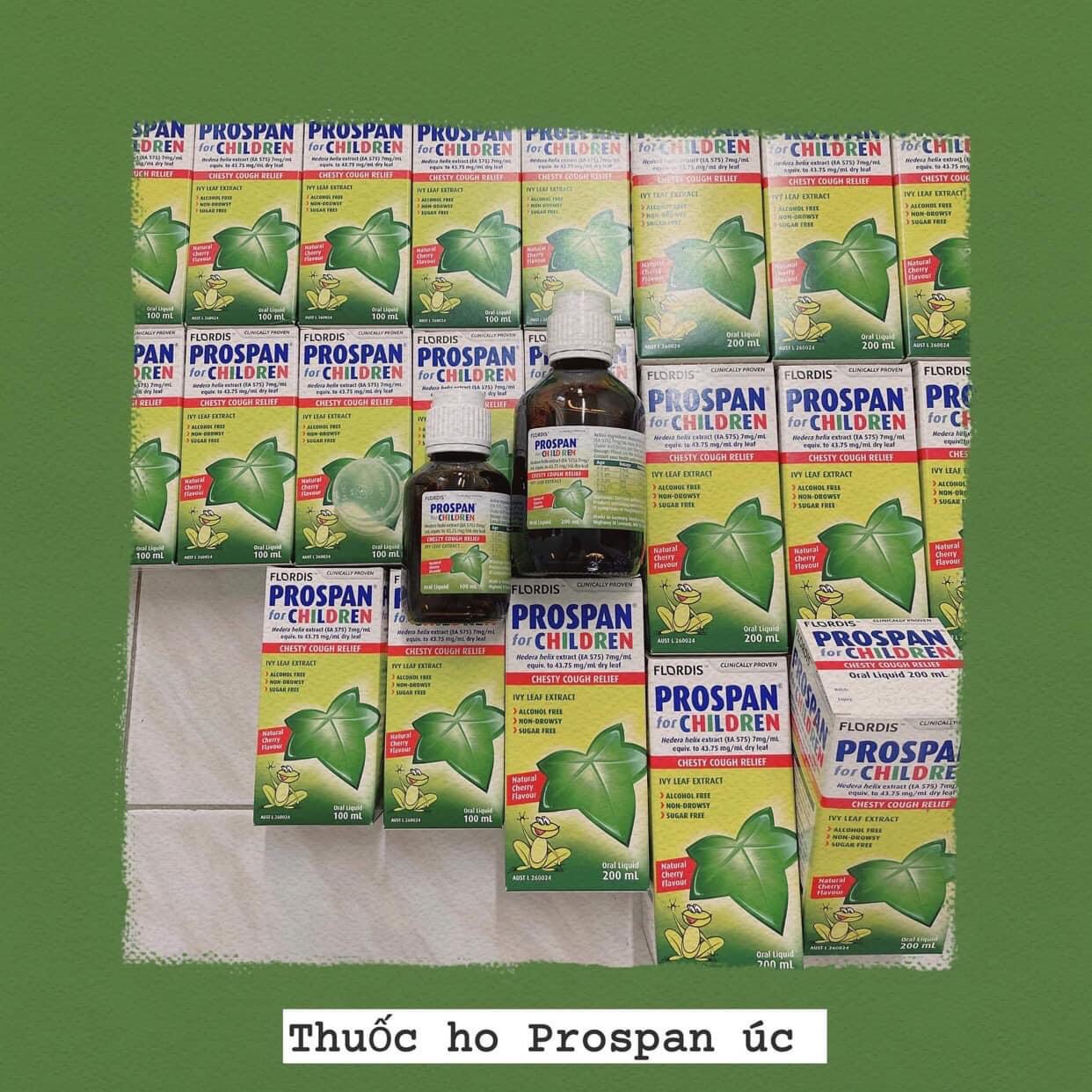 Siro ho Prospan Úc 100ml ( Hàng xách tay nội địa Úc)