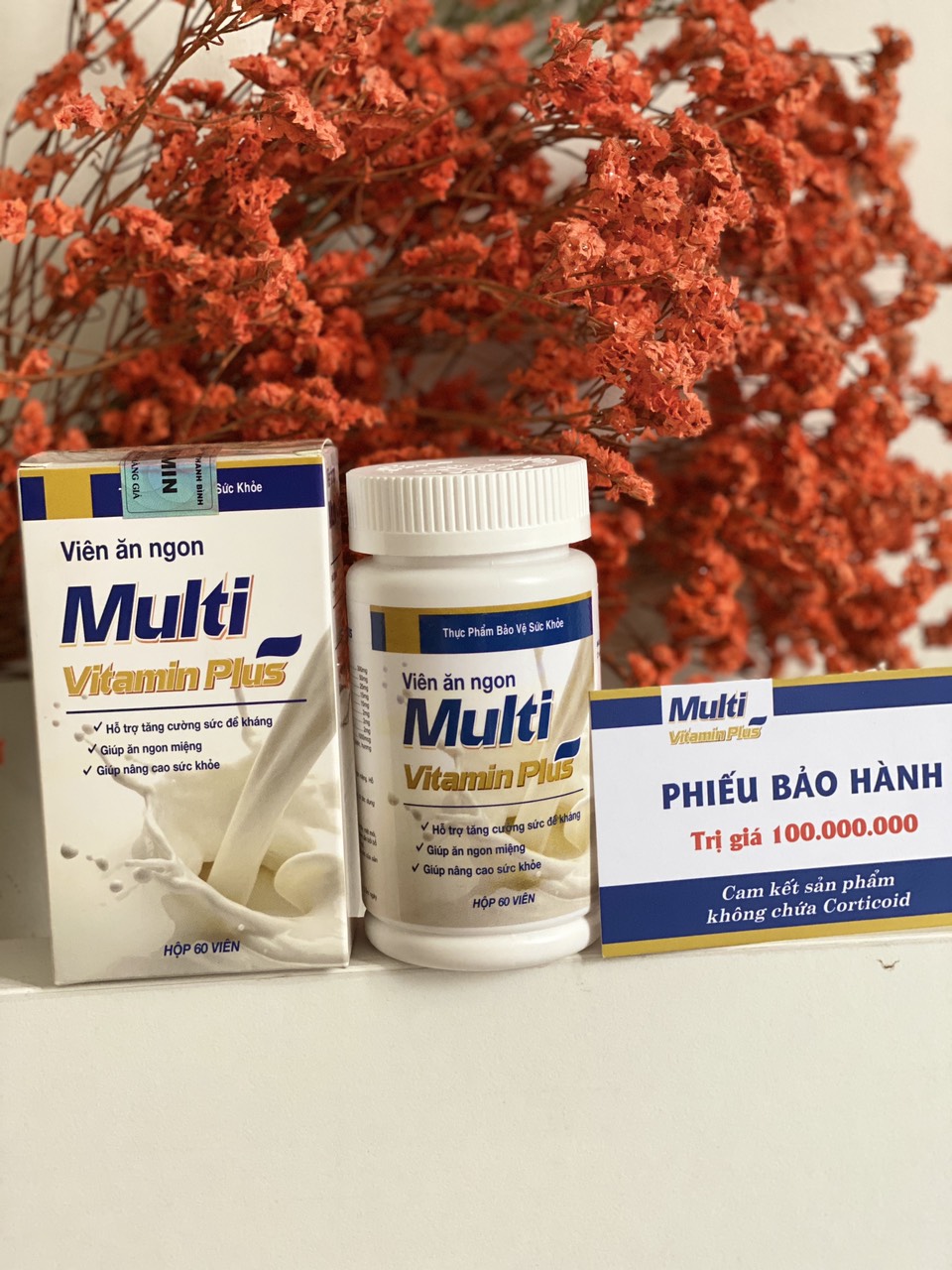 Viên uống tăng cân Multi Vitamin Plus công nghệ Thailand