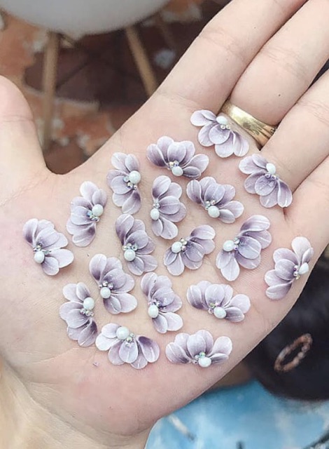 Cúc ruby (1b) Phụ kiện Nail