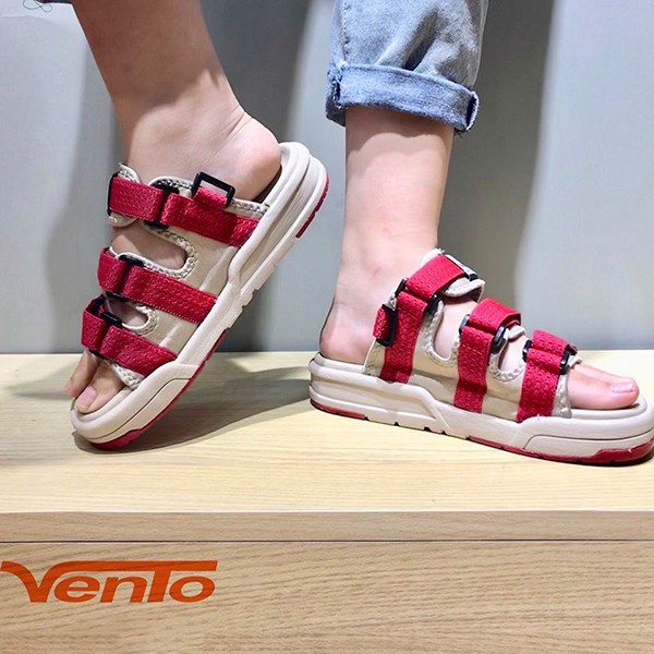 Giày Sandal vento nữ NV1001 Mầu đỏ