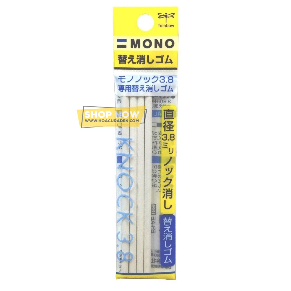 [HCM]Bút Gôm Bấm Tombow Mono Nét 3.8mm