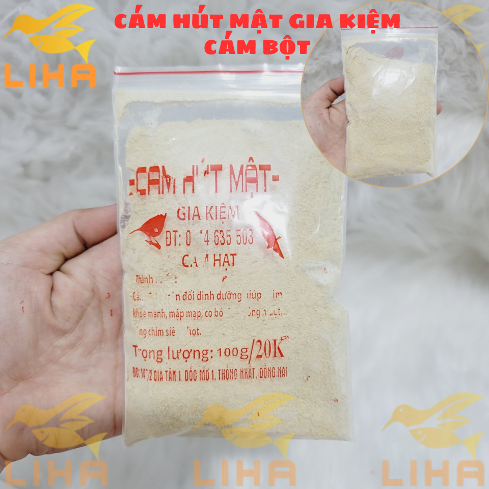 Cám Hút Mật Gia Kiệm 100gr - Thức Ăn Chim Hút Mật