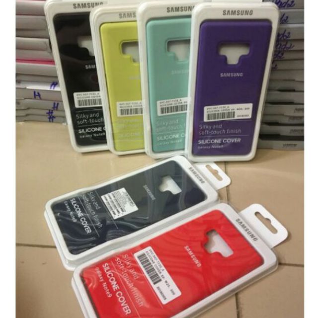 Ốp Lưng Samsung Galaxy Note 9 Silicon Cover Chống Bẩn Không Bám Vân Tay