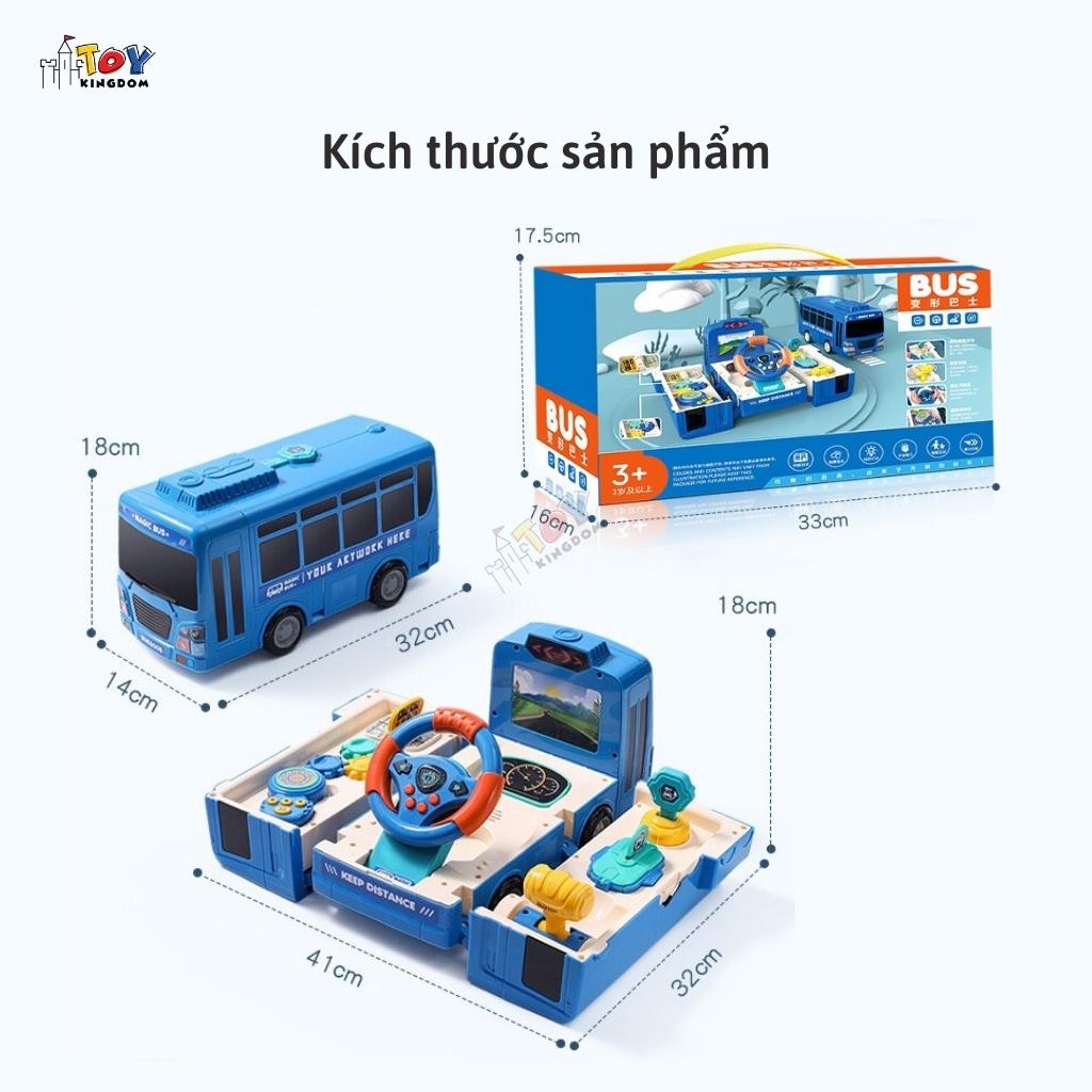 Đồ Chơi Ô Tô Xe Bus Âm Nhạc Cho Bé
