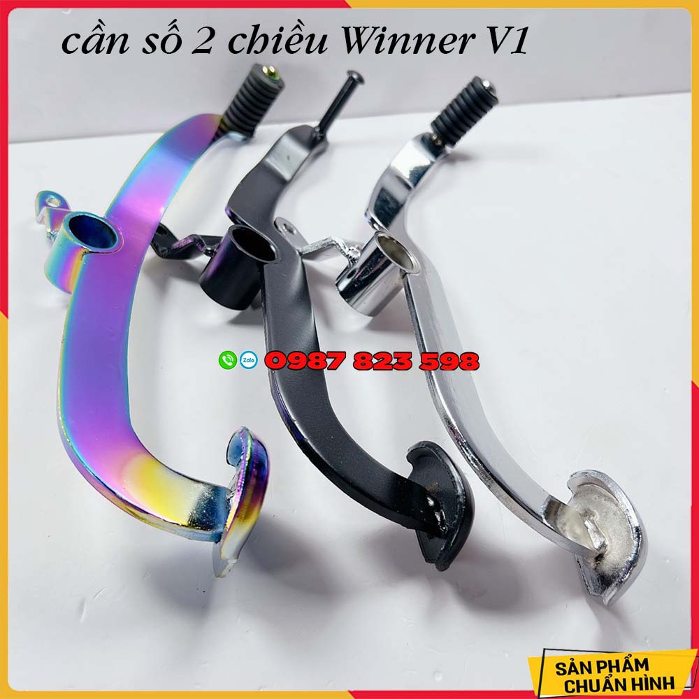 Cần Số 2 Chiều Winner V1 - Cần Số Winner 150 ( inox, xi titan, đen tĩnh điện)