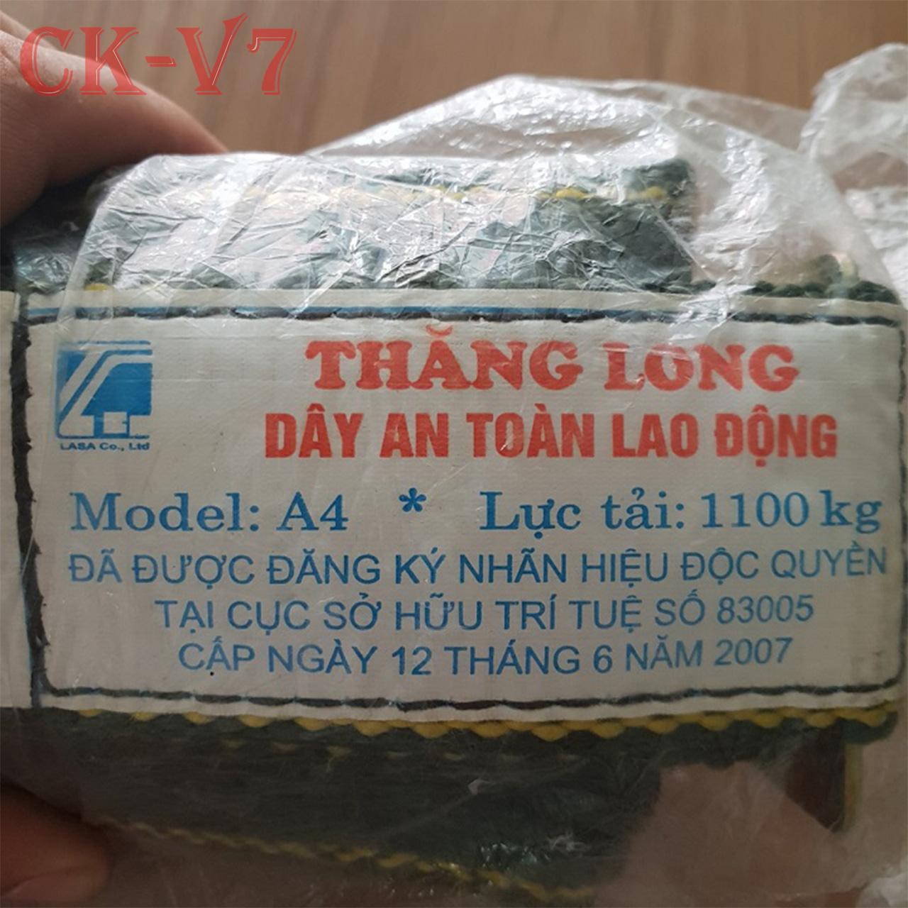 DÂY ĐEO BẢO HỘ LAO ĐỘNG THĂNG LONG A4