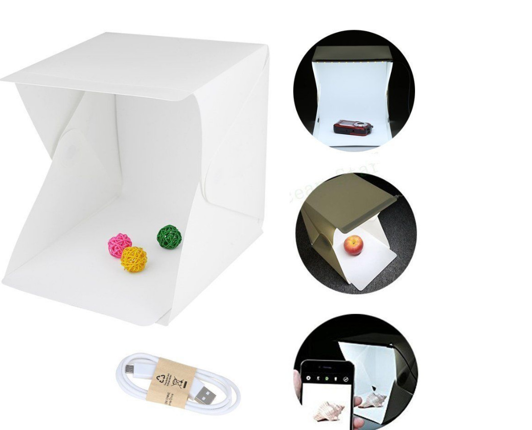 Hộp đèn chụp ảnh 30cm (có đèn led)
