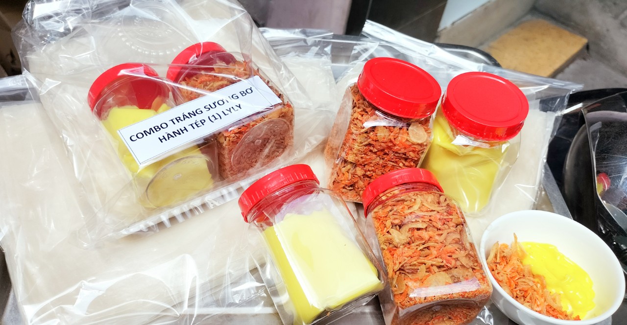 (SIÊU NGON) COMBO BÁNH TRÁNG PHƠI SƯƠNG BƠ HÀNH TÉP