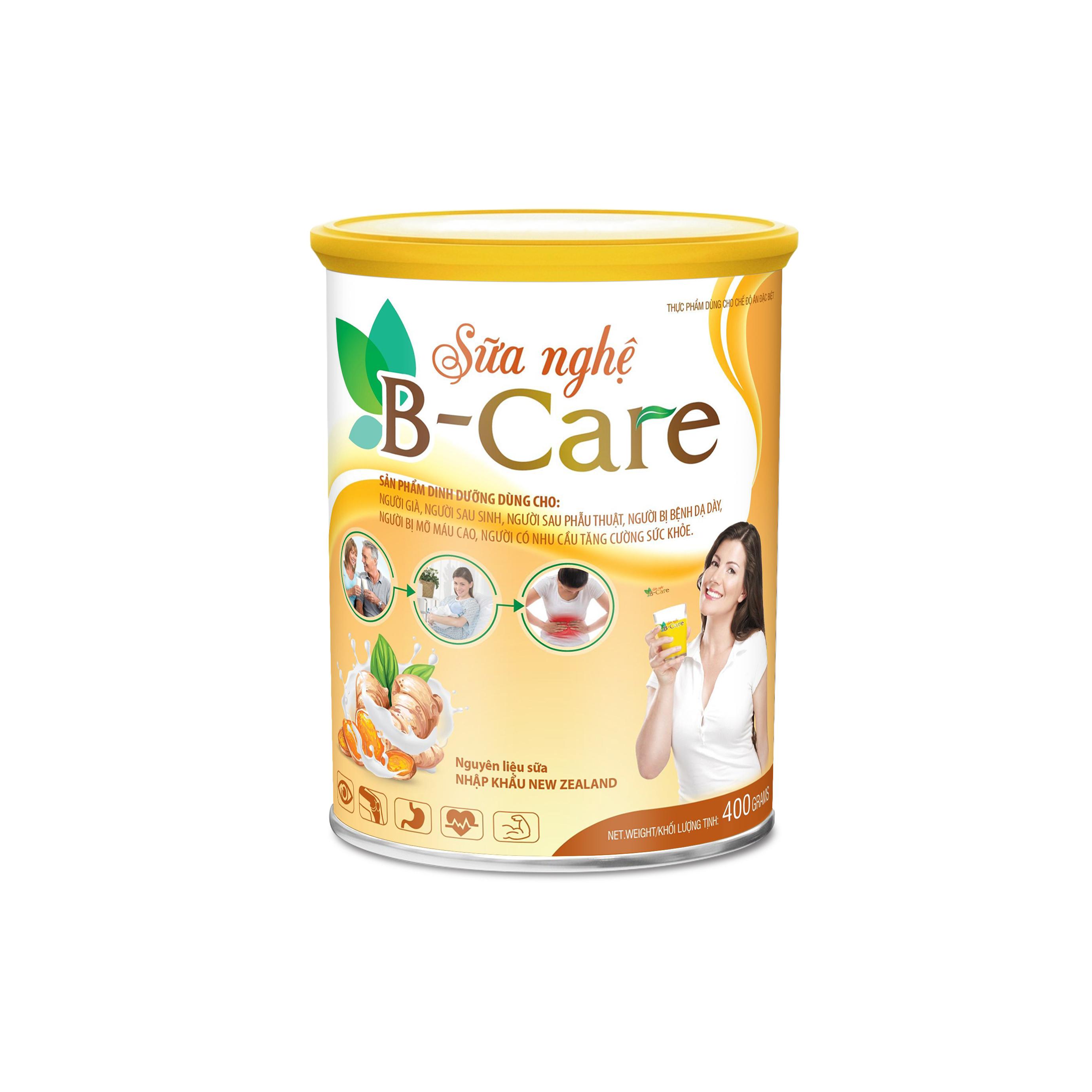 Sữa nghệ B-Care Lon 400gr