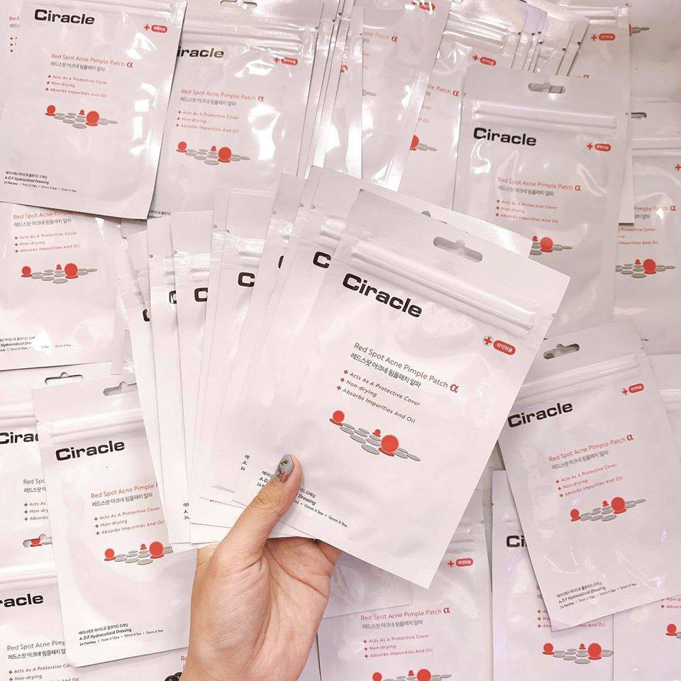 Miếng Dán Mụn Ciracle Red Spot Acne Pimple Patch 24 Miếng
