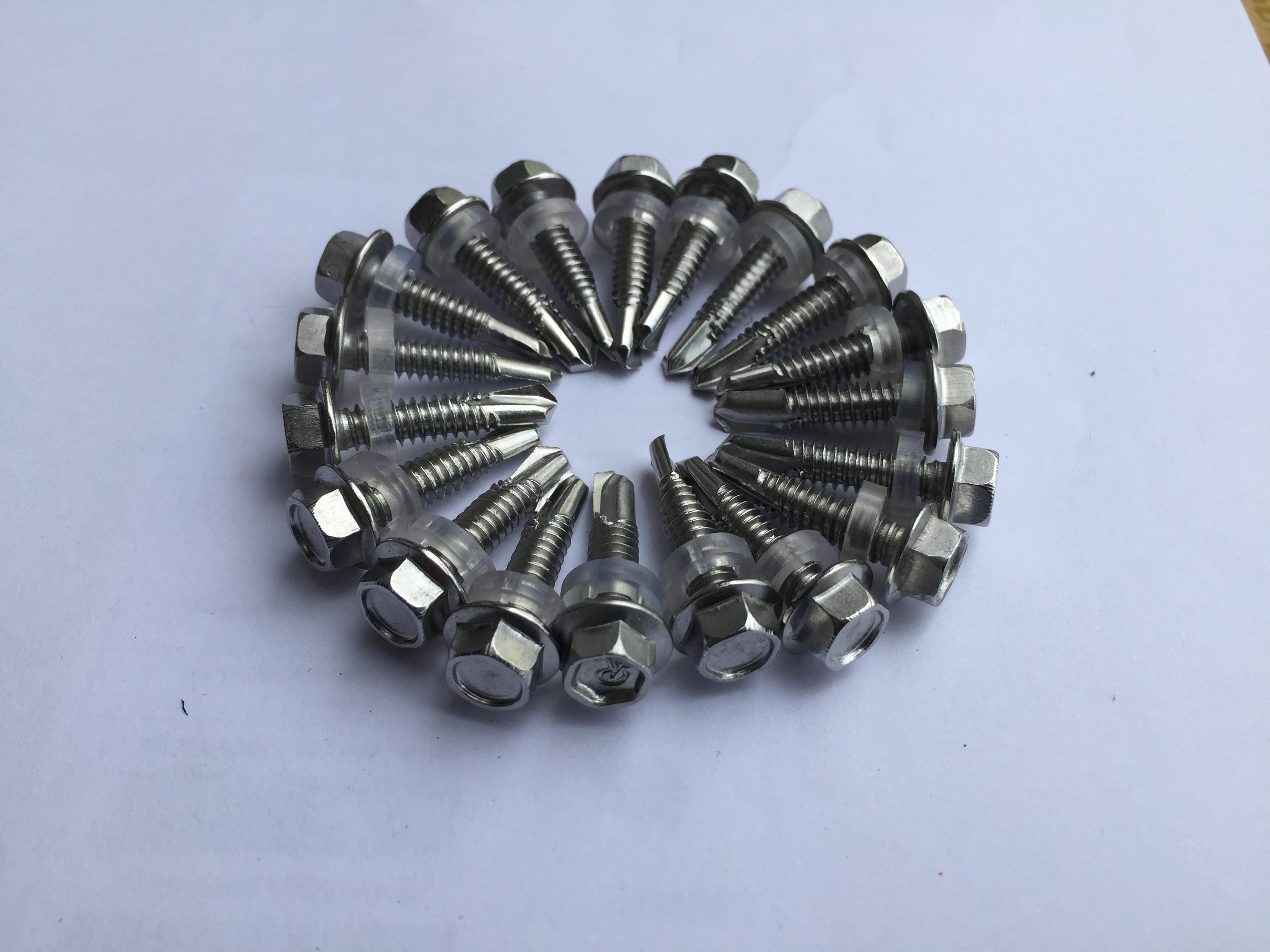 20 chiếc vít lợp tôn inox 304 các độ dài