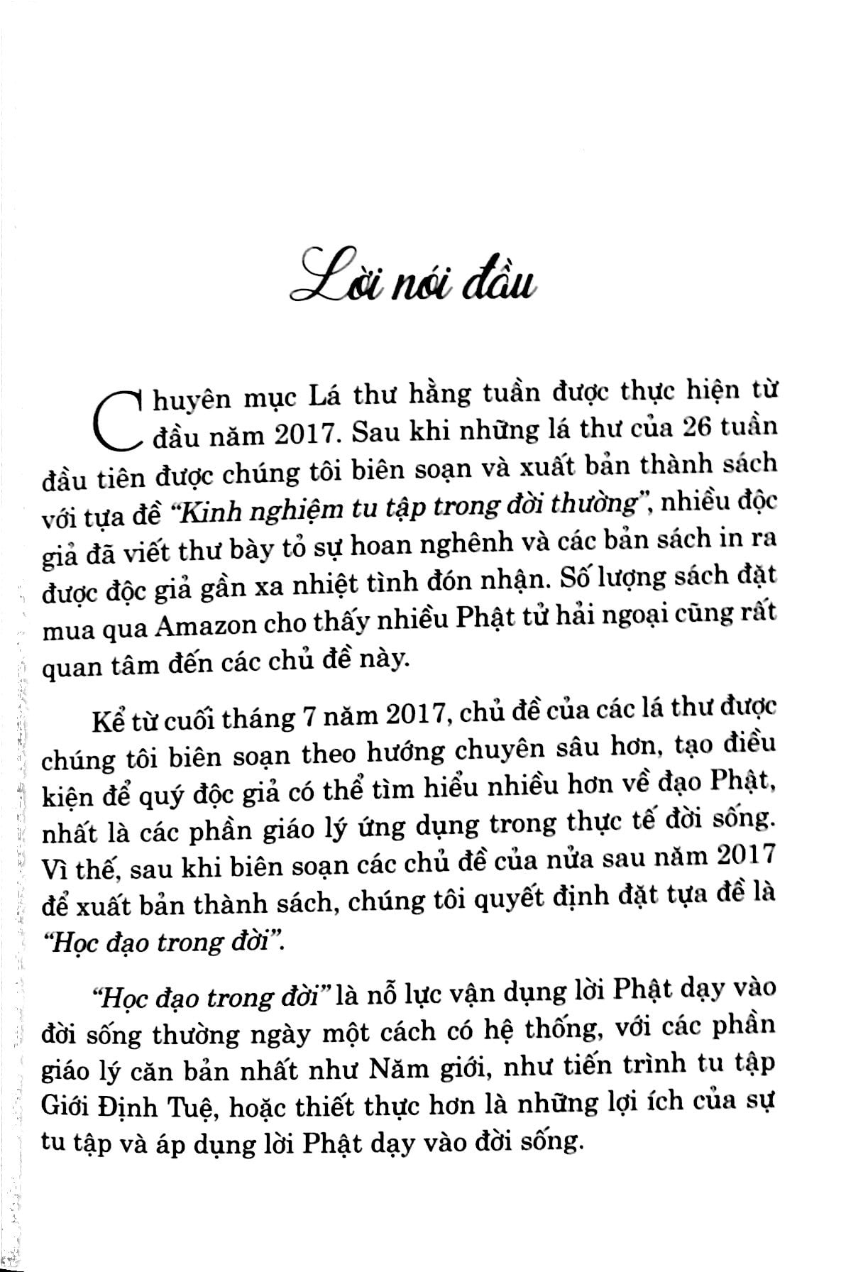 Sách Fahasa - Học Đạo Trong Đời