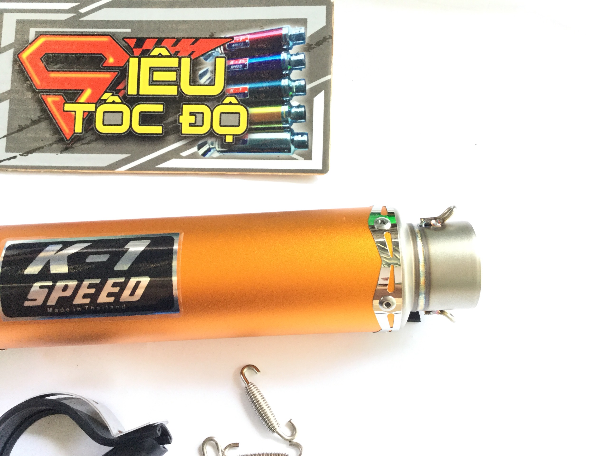 Pô k1 xịn cam full pass treo lò xo - Mã giá lon không bao gôm cổ