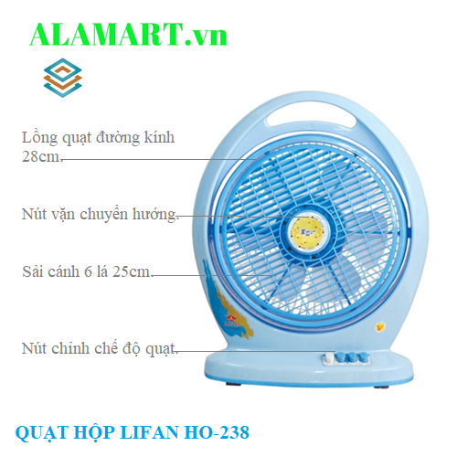 QUẠT HỘP LIFAN HO-238