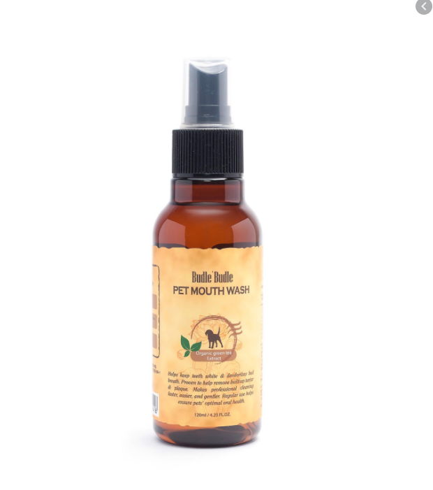Xịt THƠM MIỆNG CHÓ vệ sinh miệng Budle Budle dành CHO CHÓ THÚ CƯNG