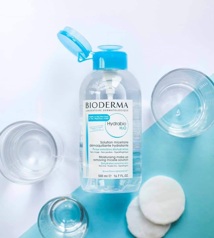 Tẩy Trang Bioderma Hydrabio H2O Pump (500ml)
