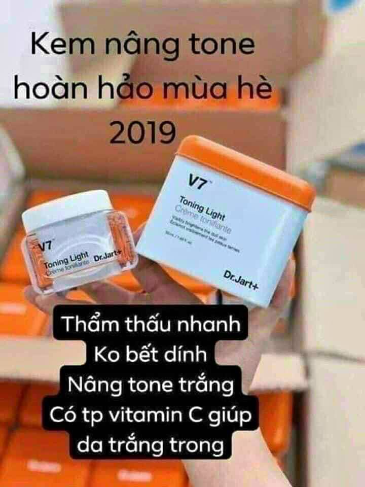 Kem Mặt V7 Toning light Dr.Jart+