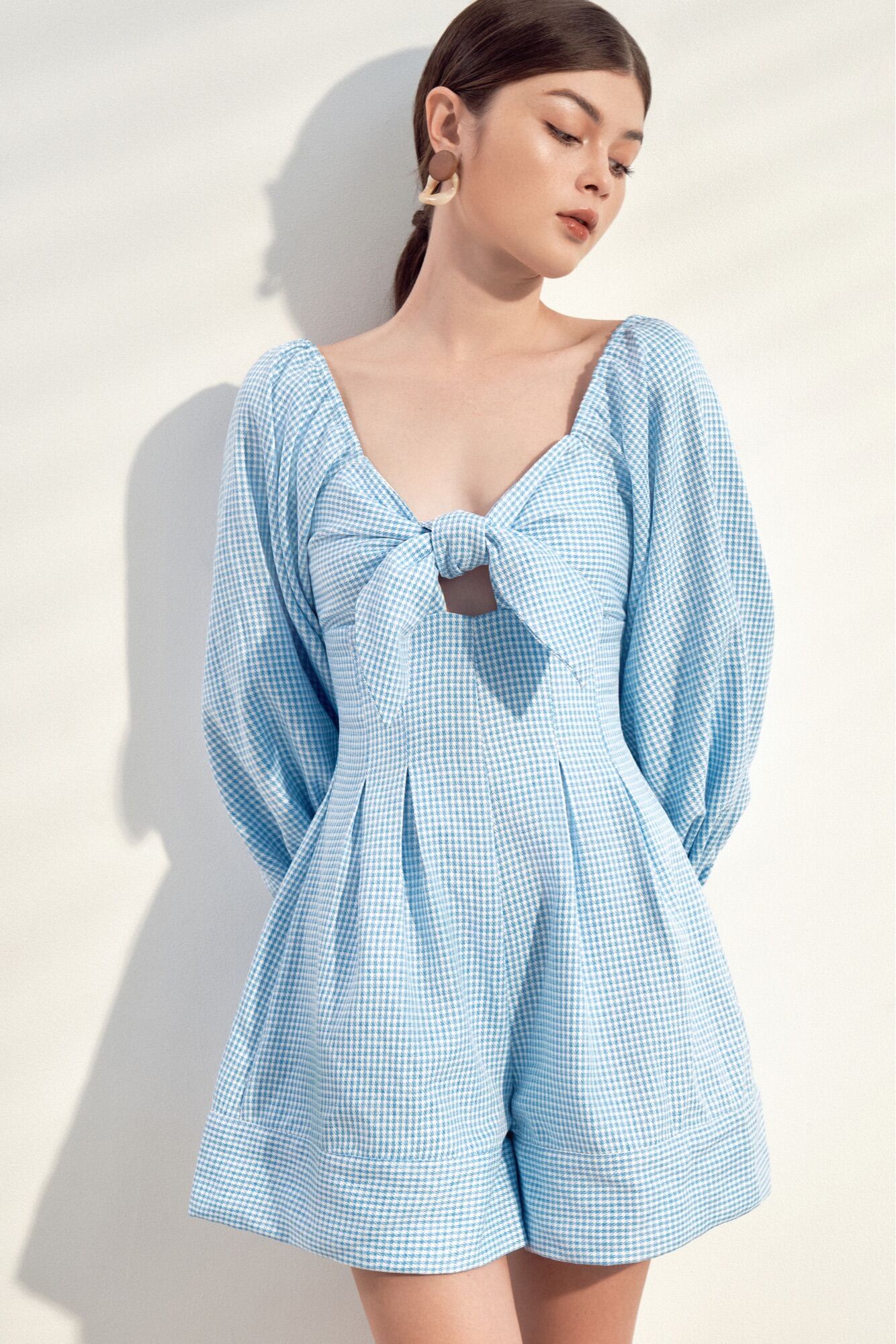 [Nhập mã LAZFASHION34-giảm 15% tối đa 99k/600k]SAP-Jumpsuit ống rộng sang chảnh