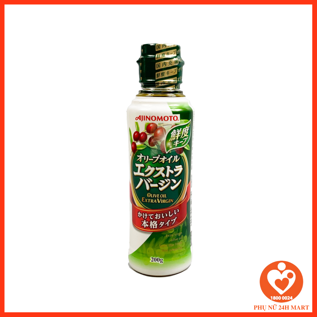 Dầu Olive Extra Virgin Ajinomoto 200g Nhật Bản HSD T2 2023