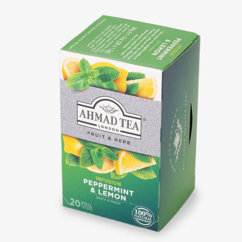 TRÀ AHMAD ANH QUỐC - BẠC HÀ CAY & CHANH- Peppermint & Lemon
