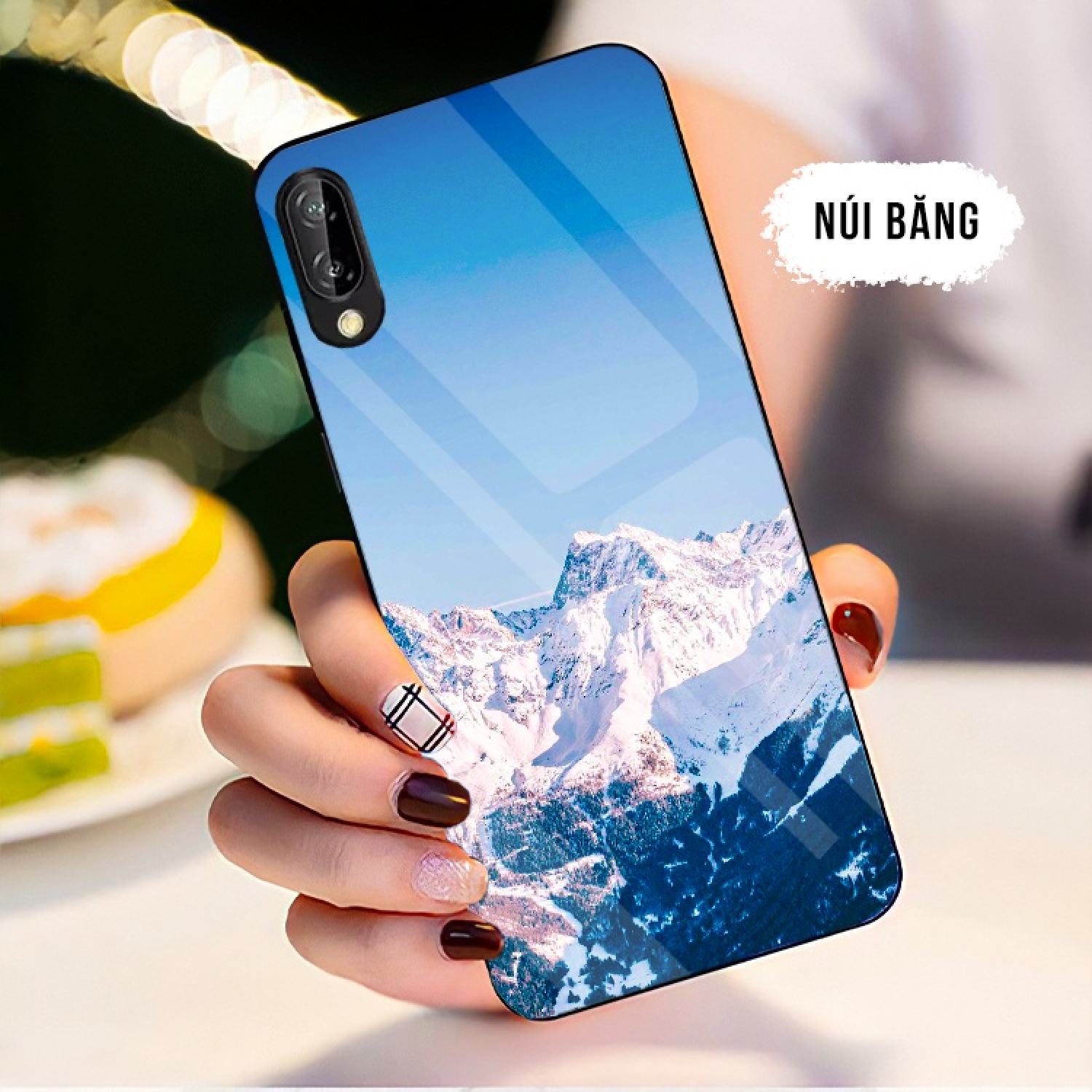 Ốp lưng vivo v11, v11 pro, y97 mặt kính cường lực cao cấp, sáng bóng, chất lượng