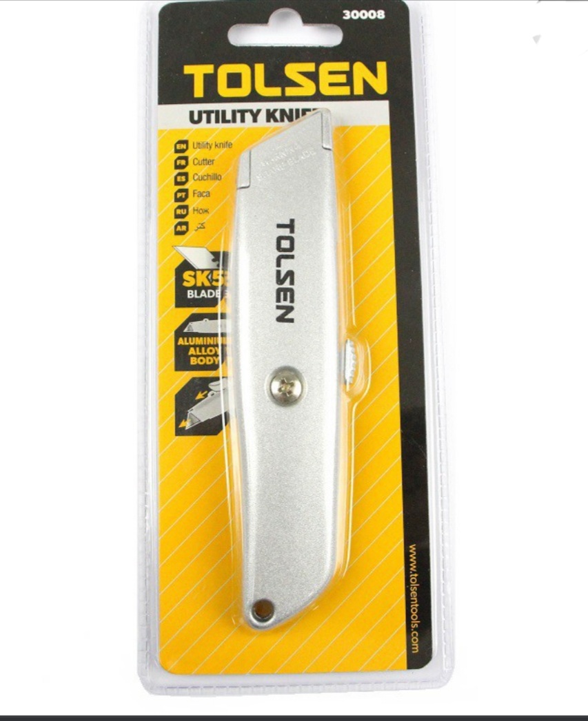 Dao rọc giấy cán nhôm Tolsen 30008