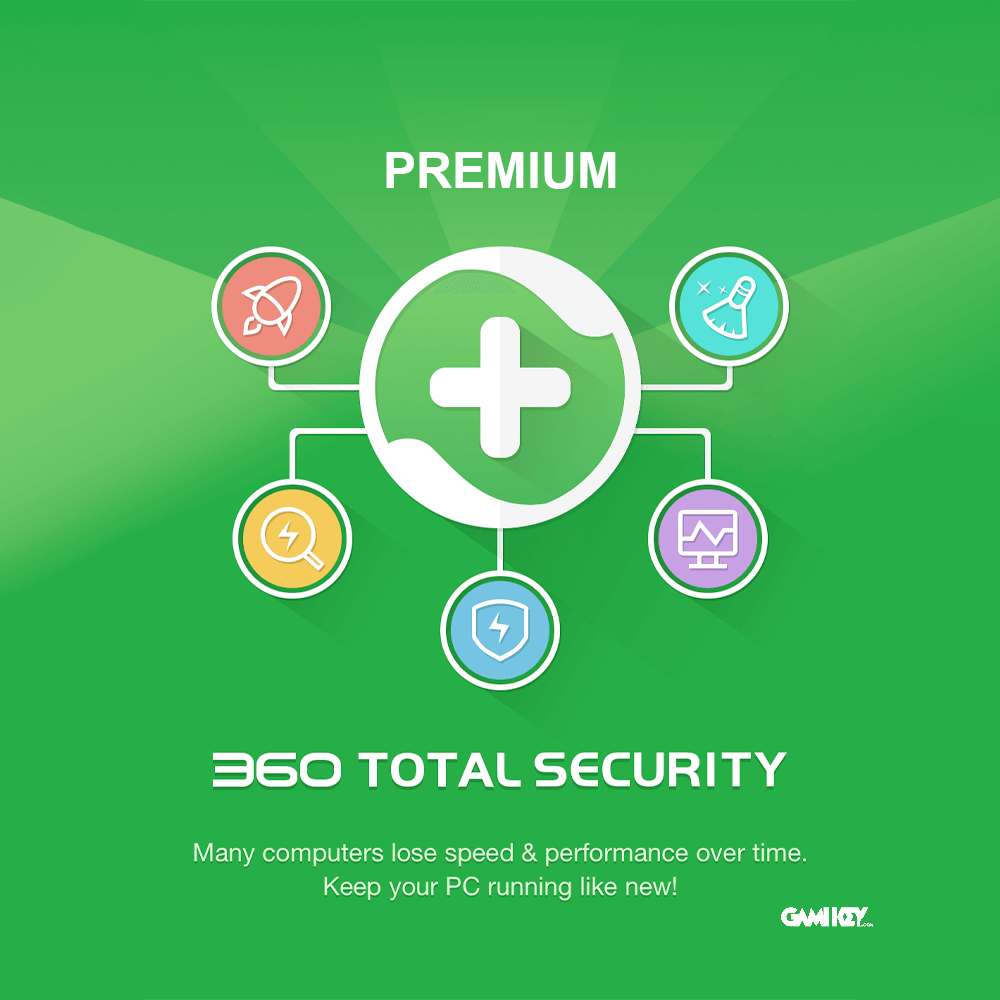 360 Total Security Premium license key [Gamikey Voucher]