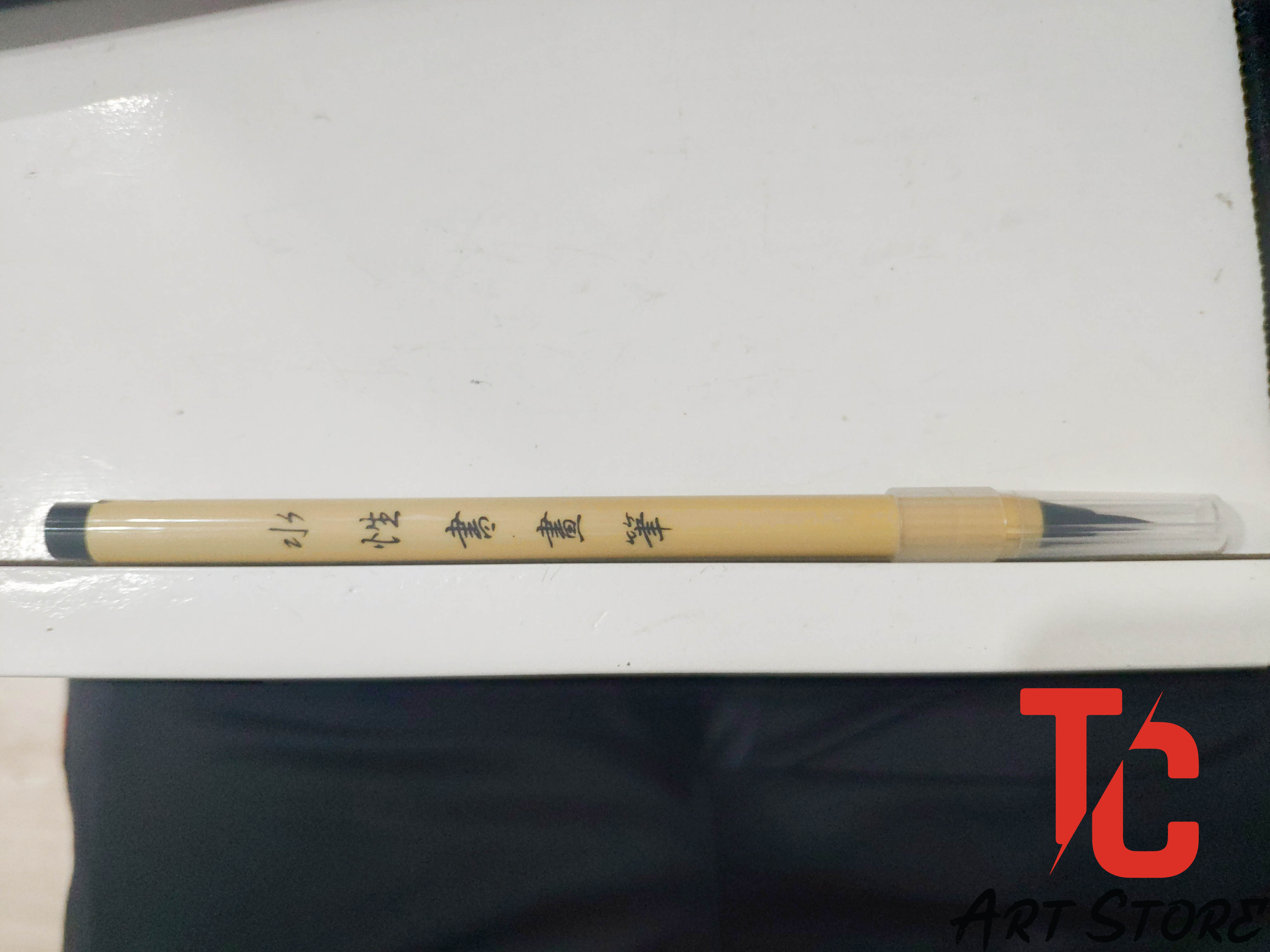 [TC Art Store] Bút thư pháp mực sẵn thân vàng