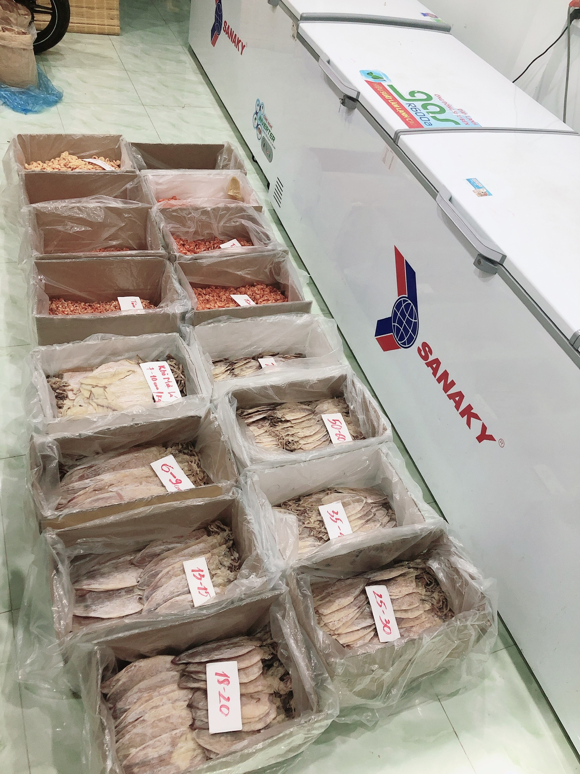 [HCM]Khô Mực Vũng Tàu Hạng A1: 18-20 con/kg