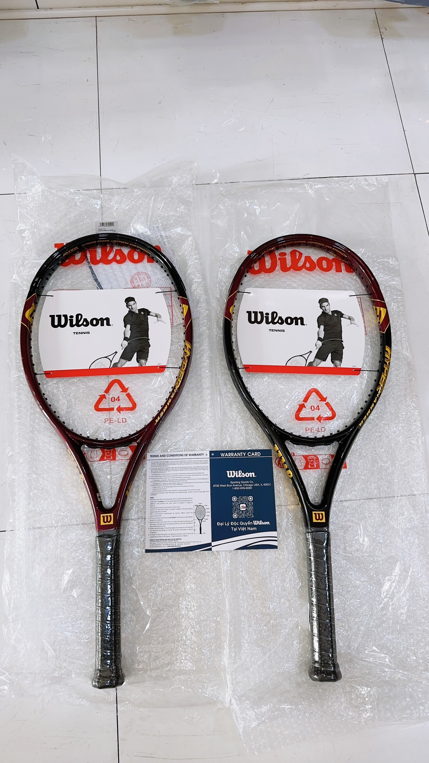 VỢT WILSON HAMER 2.3 MẪU MỚI NHẤT