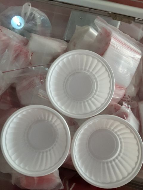 Bát nhựa ăn cơm dùng 1 lần( 50 chiếc- 100 chiếc)