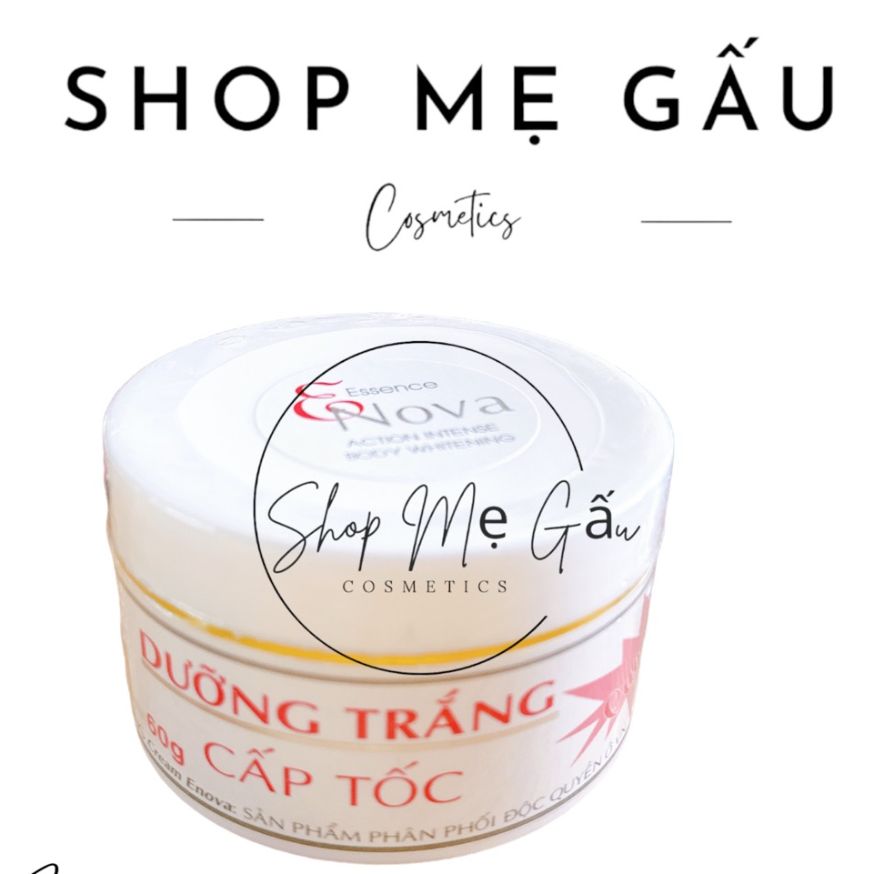 Kem dưỡng trắng cấp tốc Enova siêu thơm 60g
