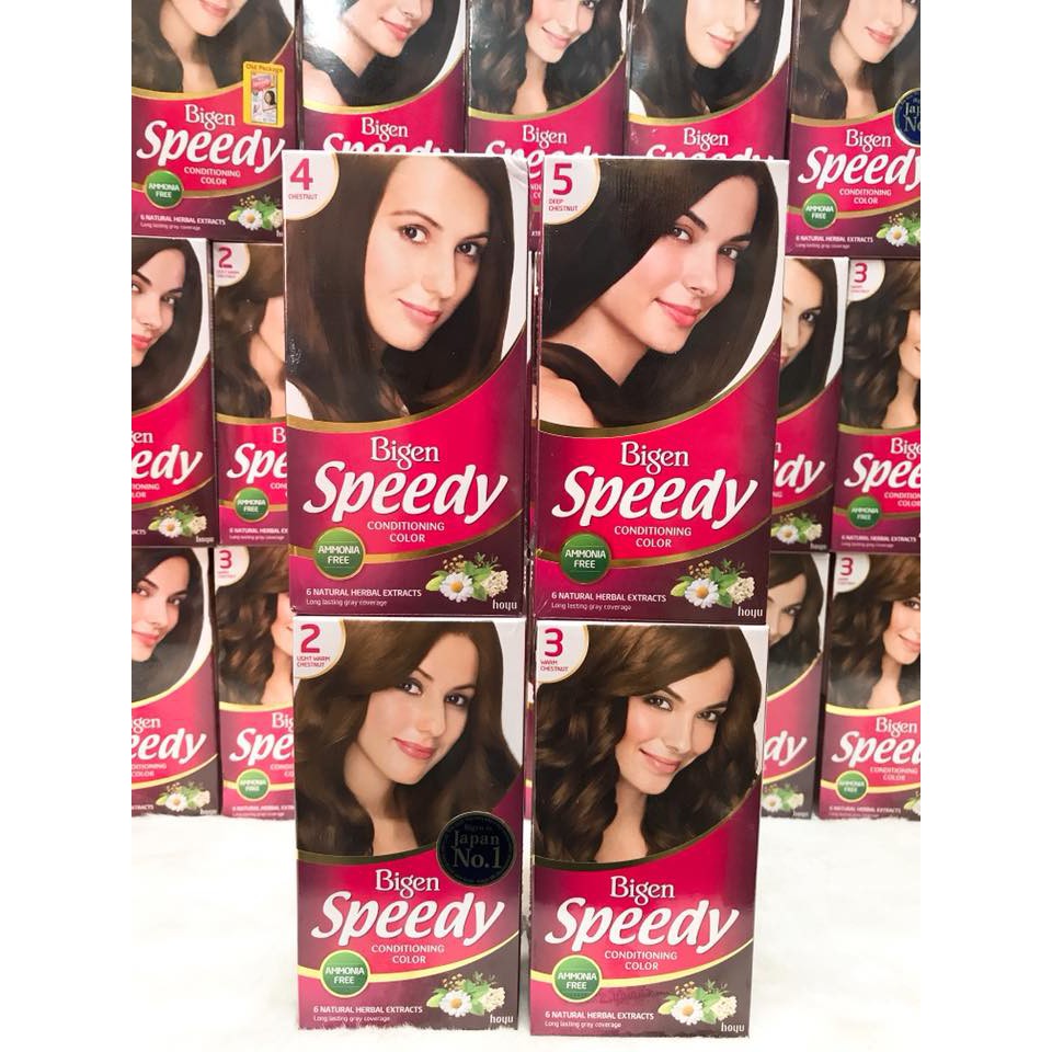 Nhuộm tóc bạc Bigen Speedy